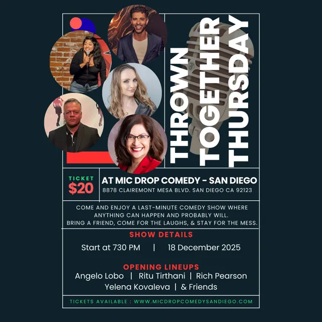 Angelo Lobo at Thrown Together Thursdays