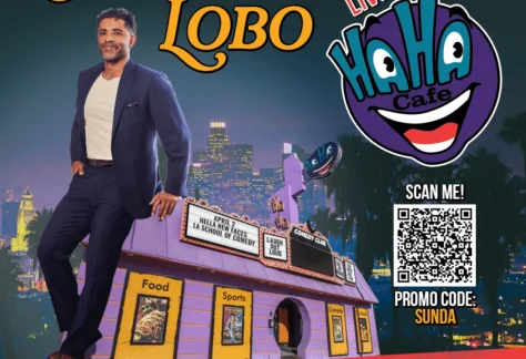 Angelo Lobo at the HaHa Comedy Club
