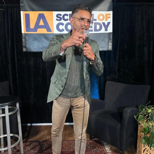 Angelo Lobo at LA School of Comedy